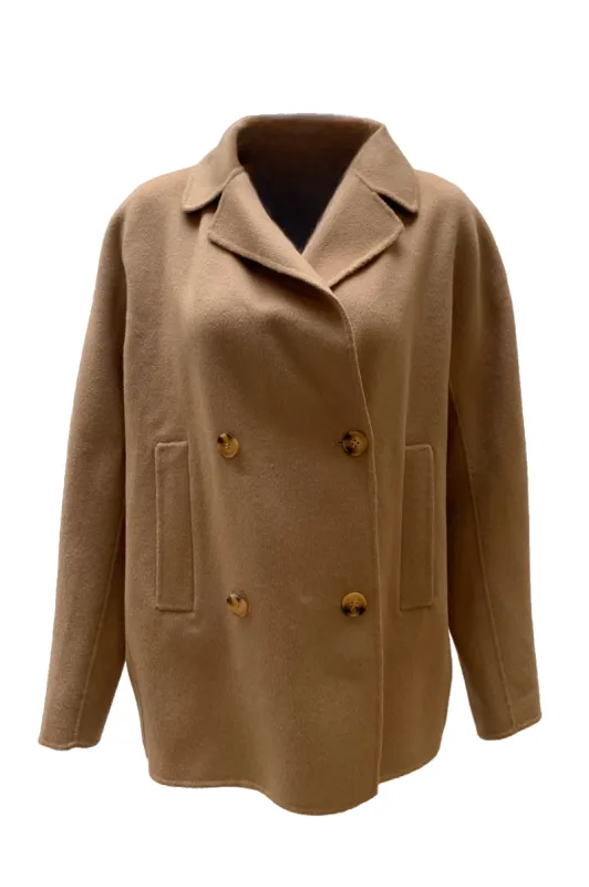Sharon Coat Short Brown- Sample sold by Americandreams