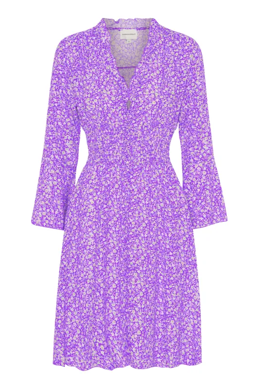 Sally Short Dress Lilac Flower sold by Americandreams