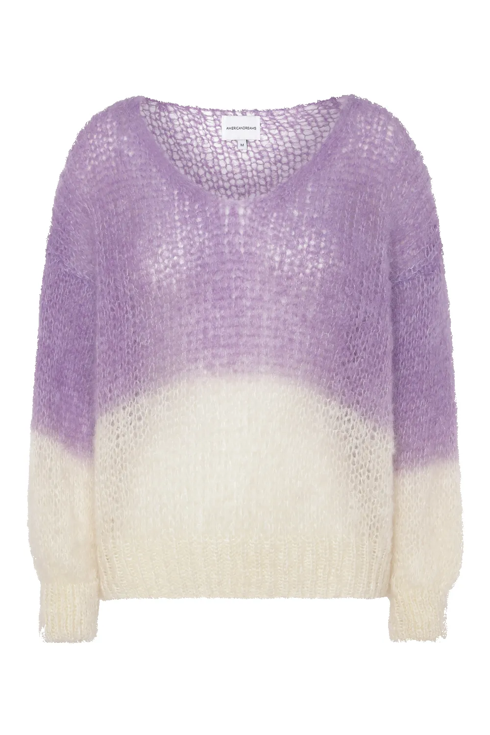 Milana Knit 2-Colored Lilac/White sold by Americandreams