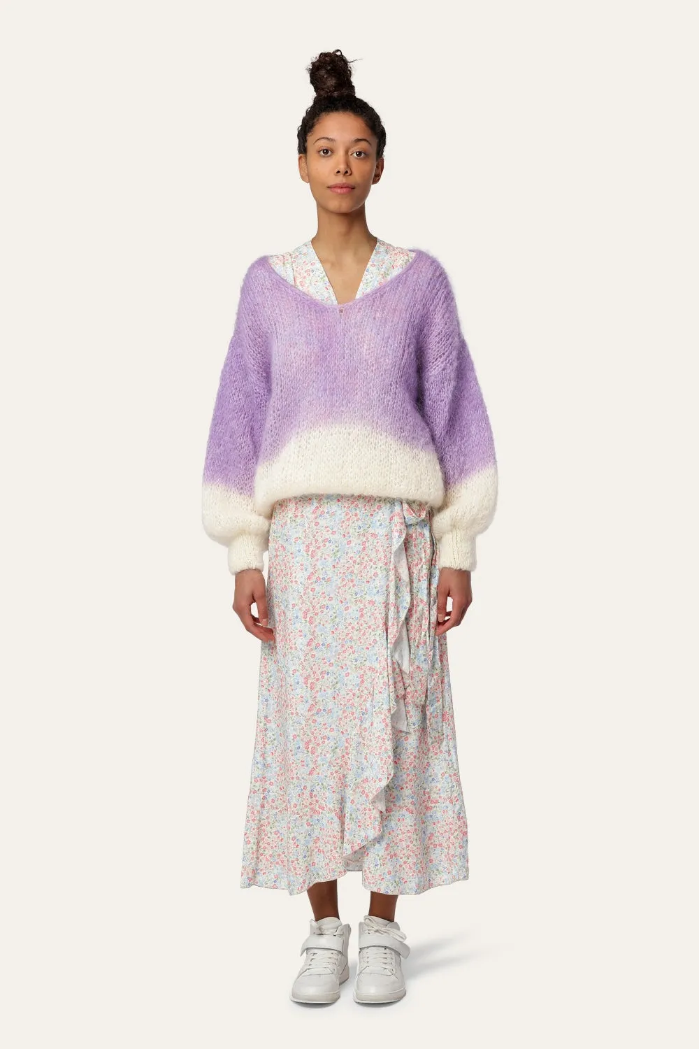 Milana Knit 2-Colored Lilac/White sold by Americandreams product image thumbnail 3