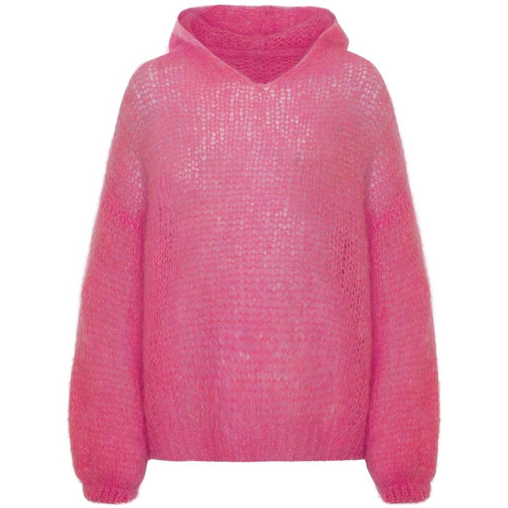 Antonella Mohair Hoodie - Pink sold by American Dream