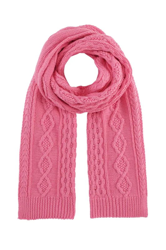 Jojo Cotton Scarf Pink sold by Americandreams