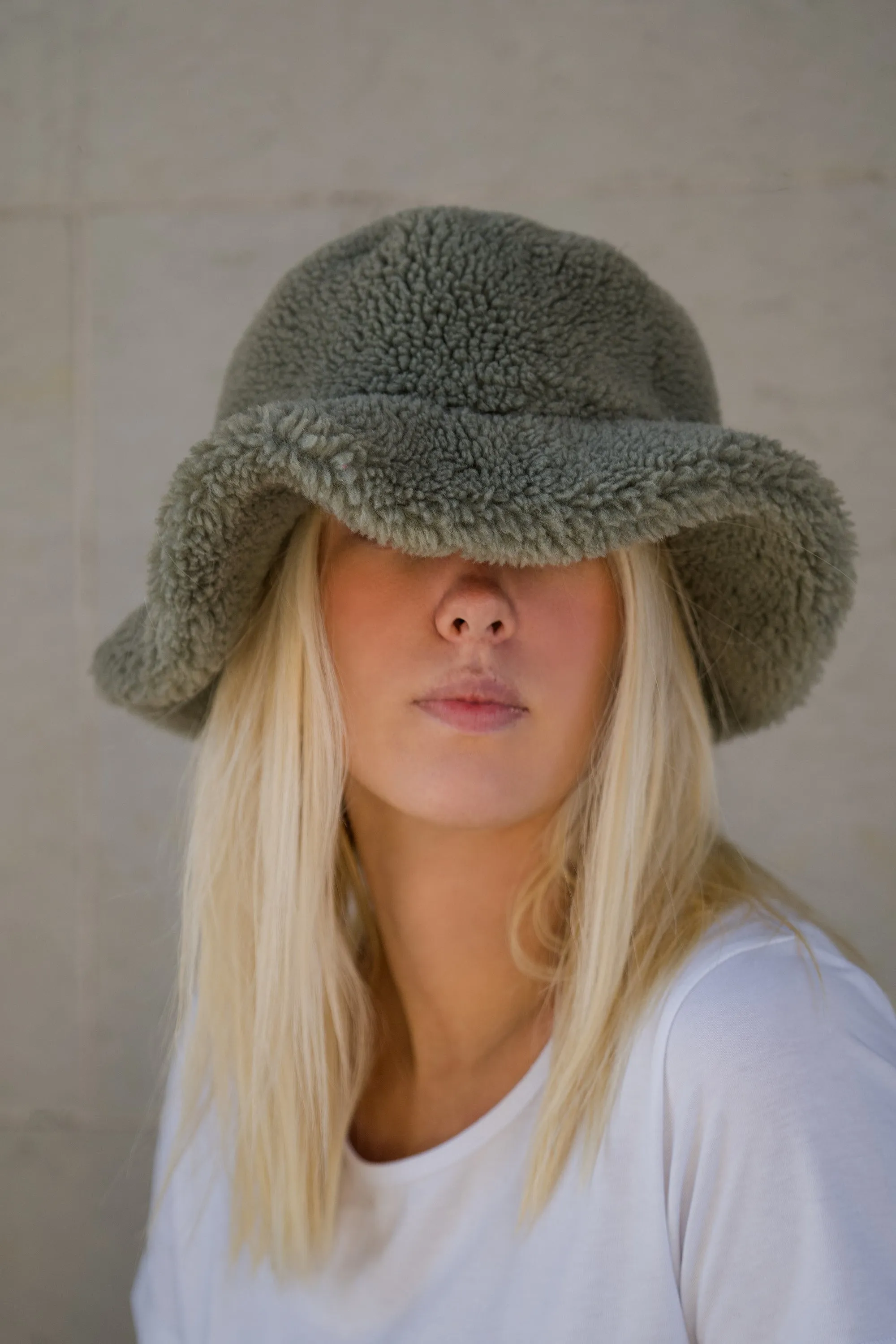 Maya Wool Bucket Hat Green sold by American Dream product image thumbnail 4