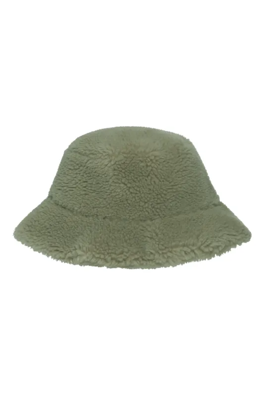 Maya Wool Bucket Hat Green sold by American Dream