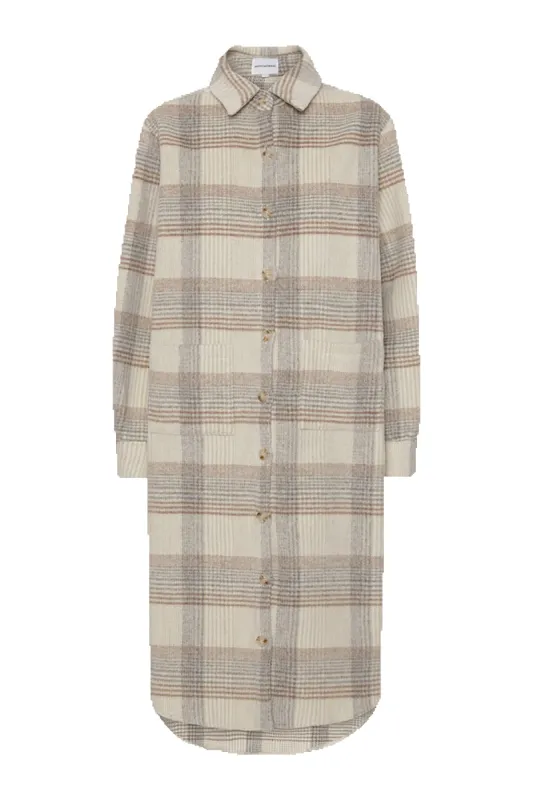 Caro Check Jacket Brown - Sample made by Americandreams