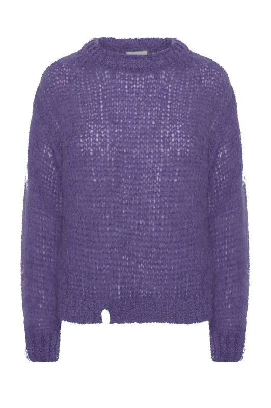 Leonnie Alpaca Pullover Violet sold by Americandreams