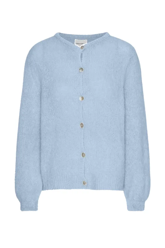 Susan Alpaca Cardigan Light Blue sold by Americandreams