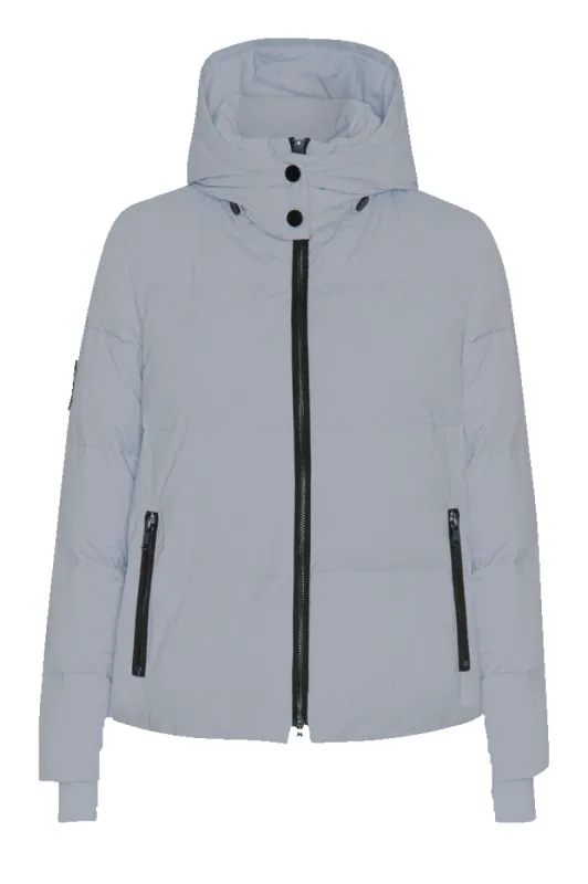 Daniye Short Down Jacket Dusty Blue - Sample sold by Americandreams