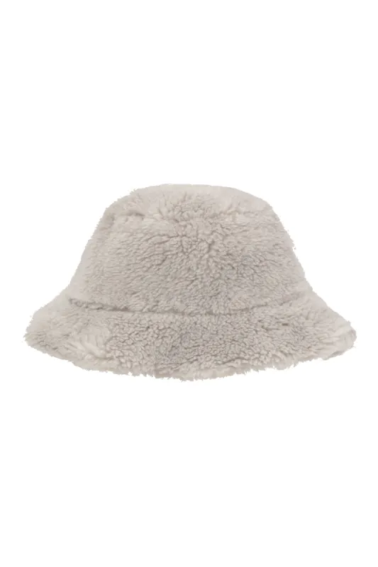Maya Wool Bucket Hat Light Grey sold by Americandreams