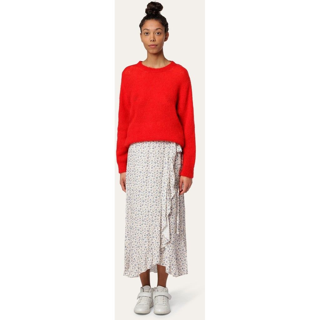 Ulla O Neck Knit Pullover - Lipstick Red sold by American Dream product image thumbnail 2
