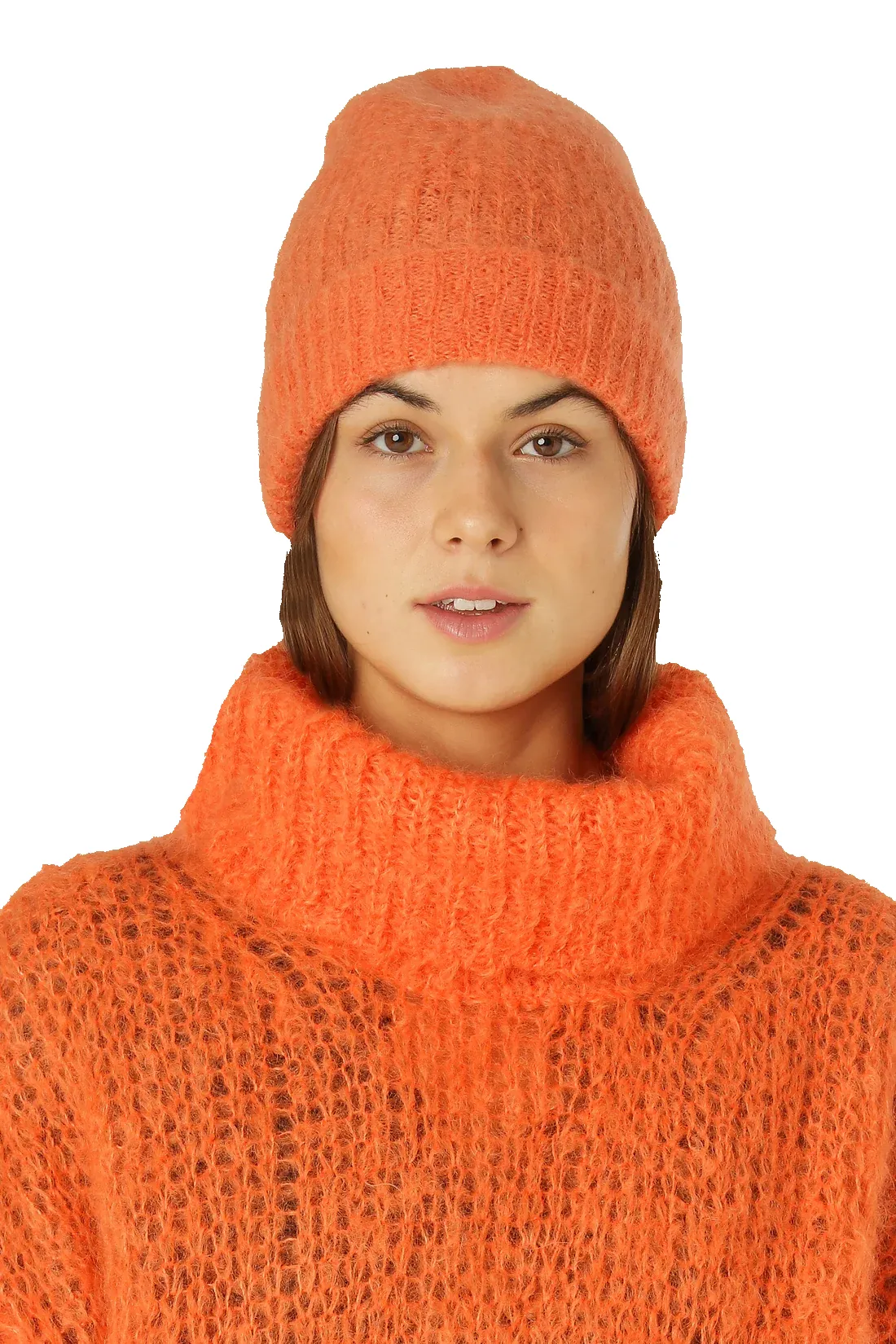 Mila Mohair Beanie Orange sold by Americandreams product image thumbnail 2