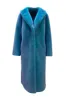 Julia Faux Fur Long Blue sold by Americandreams