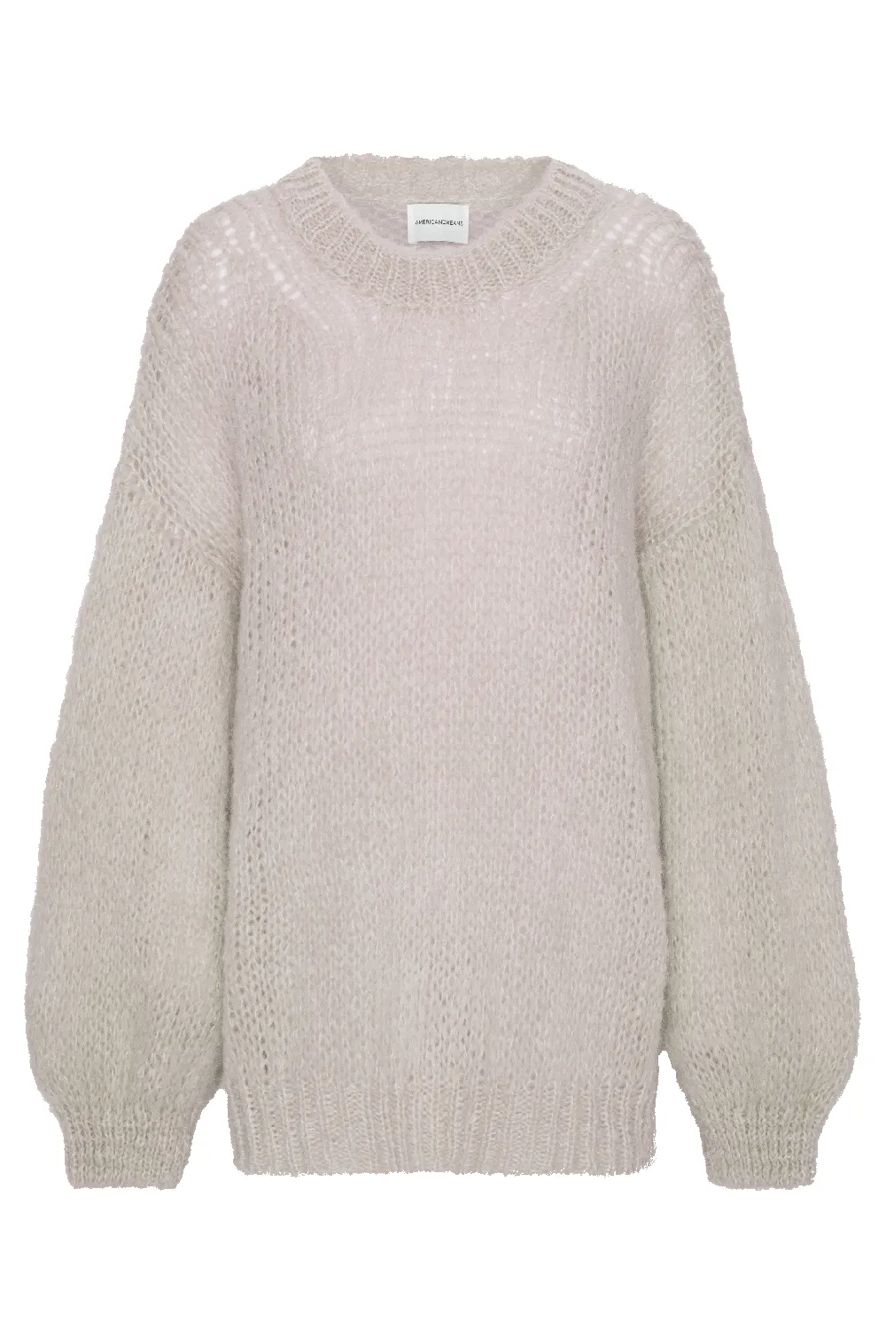 Pepper Round Neck Pullover Beige sold by Americandreams