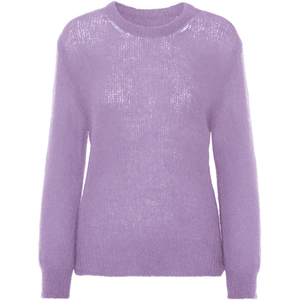 Ulla O Neck Knit Pullover - Lilac sold by American Dream
