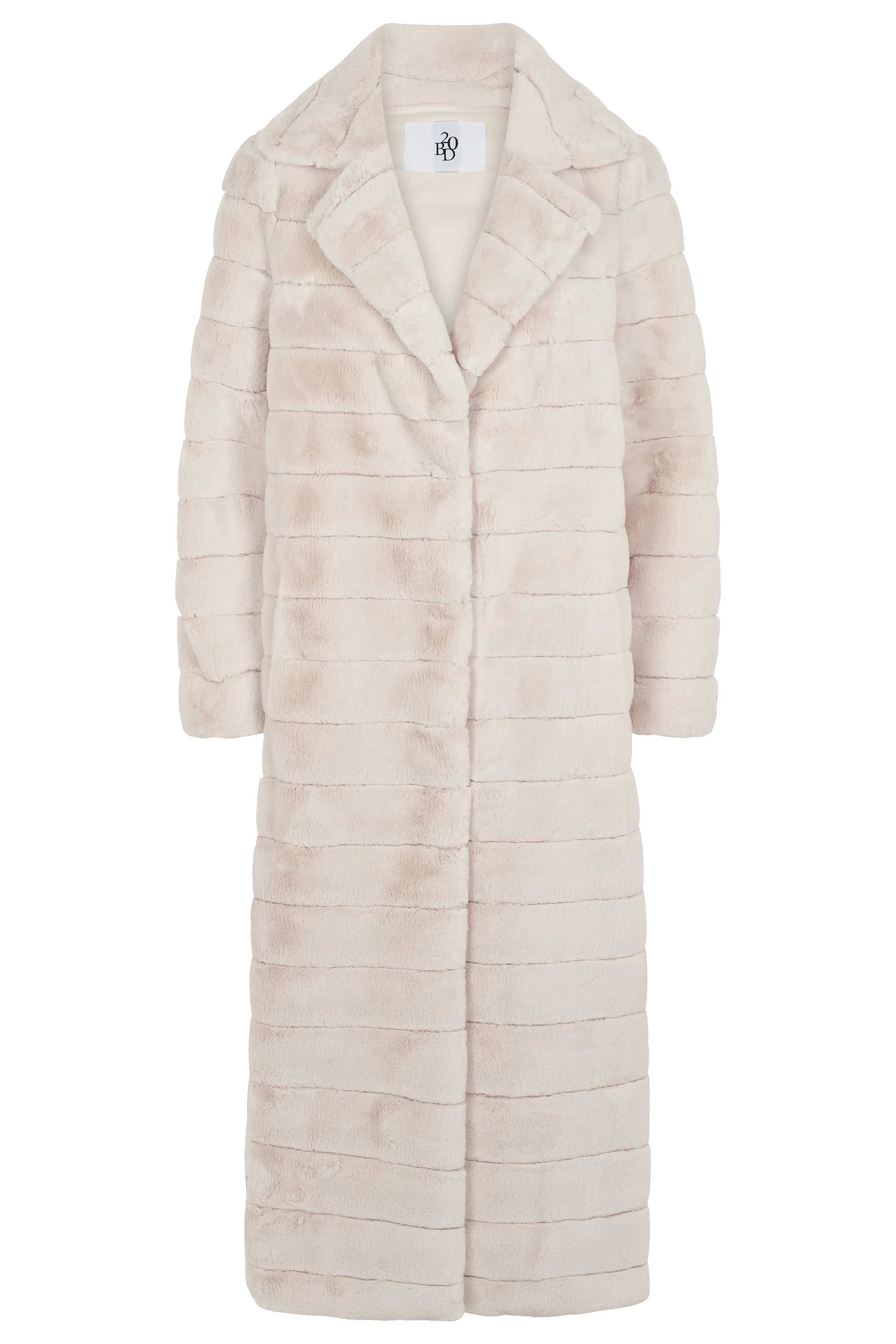 Bailey Faux Fur Coat Long Beige sold by Americandreams