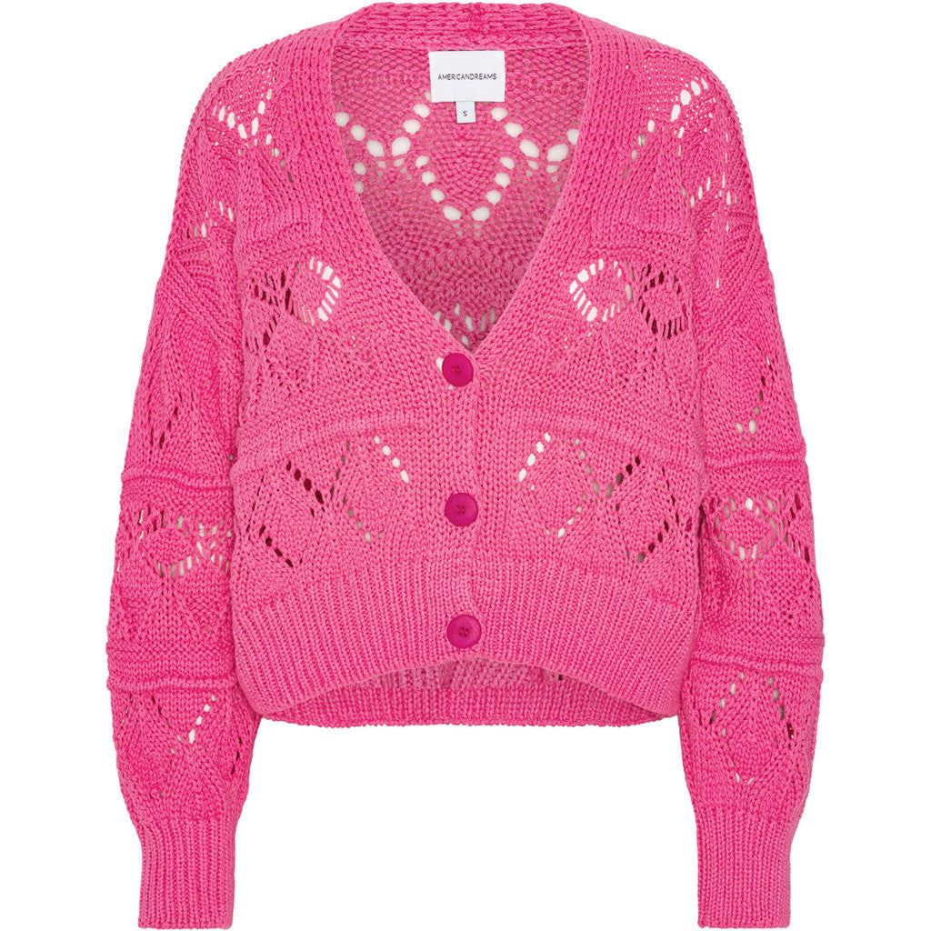 Riley Cotton Cardigan - Pink sold by American Dream