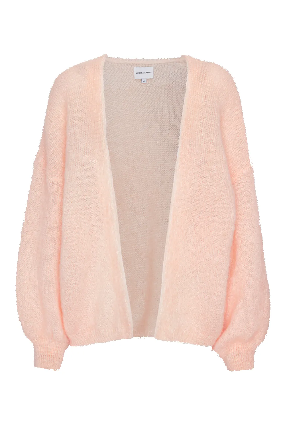 Lee Short Cardigan Peach sold by Americandreams