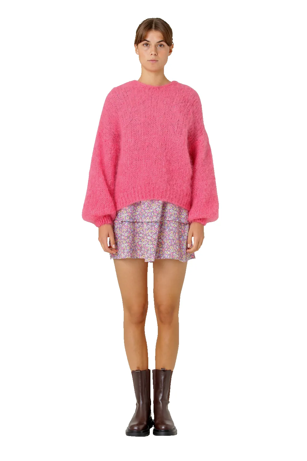 Antonella Mohair Hoodie Pink sold by Americandreams product image thumbnail 3