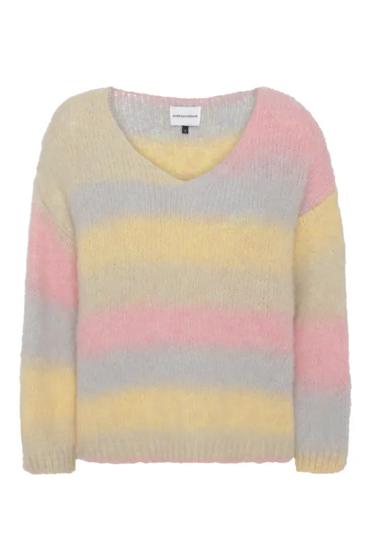 Sofia Pullover Candy Ombre - Sample sold by Americandreams