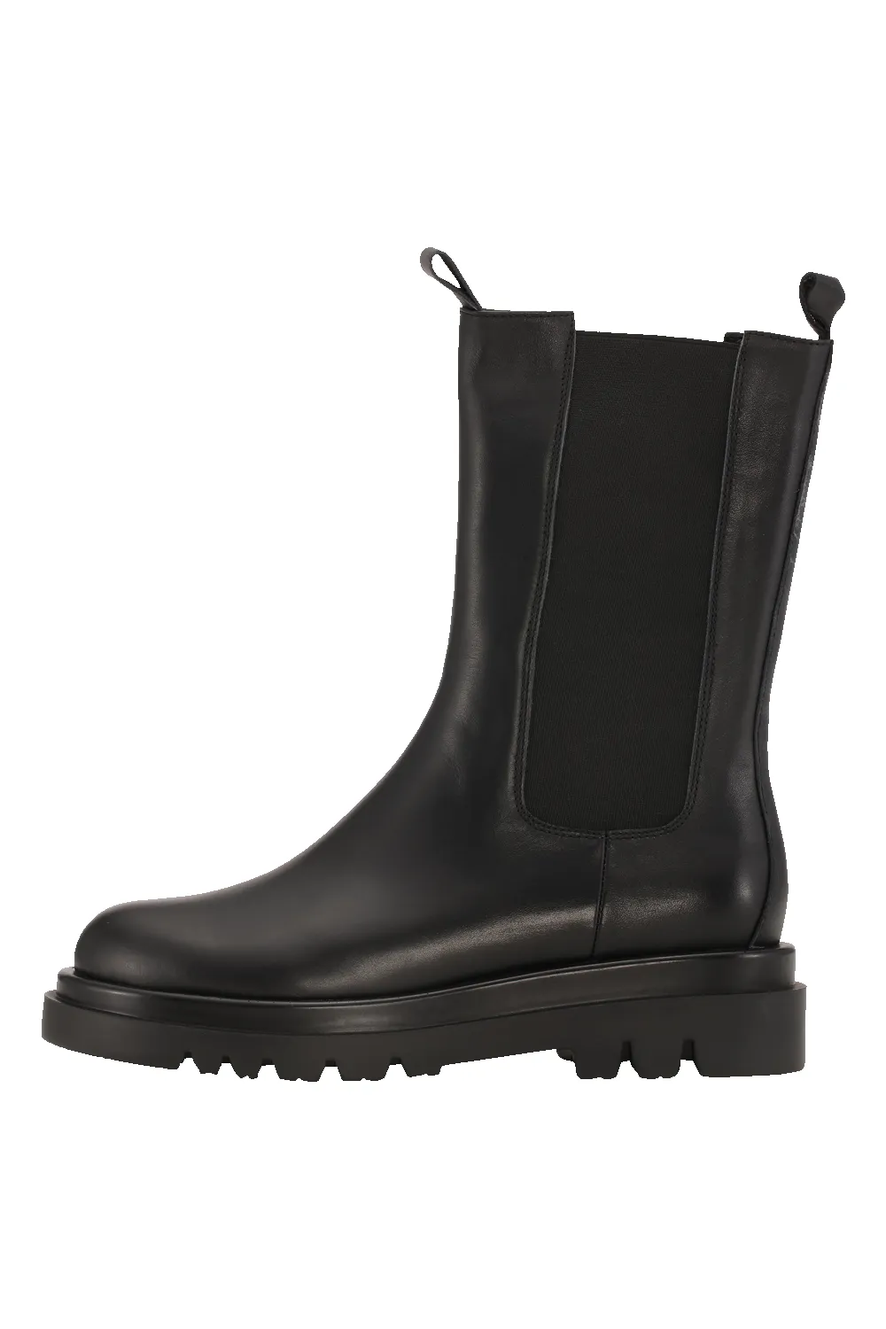 Kimora Leather Boots Black sold by Americandreams