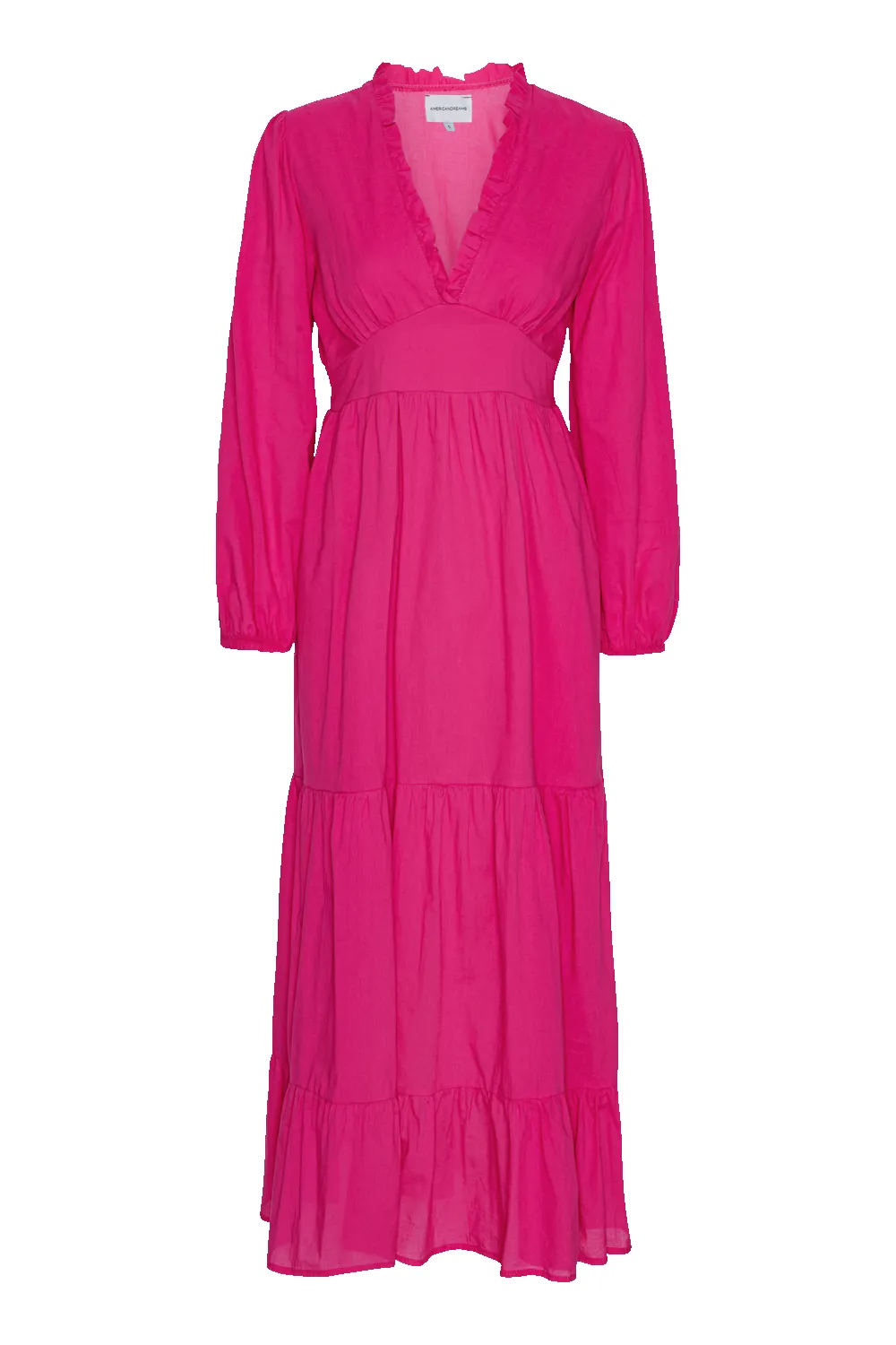 Umi Long Solid Cotton Neon Pink sold by Americandreams