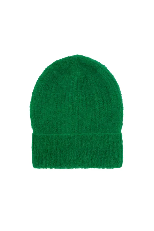 Mila Mohair Beanie Emerald Green sold by Americandreams