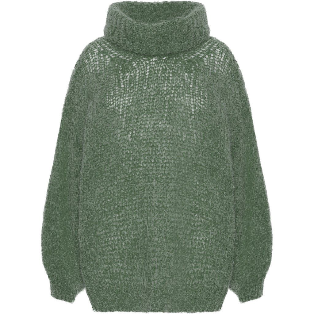 Pepper Roll Neck Alpaca Pullover - Dusty Green sold by American Dream