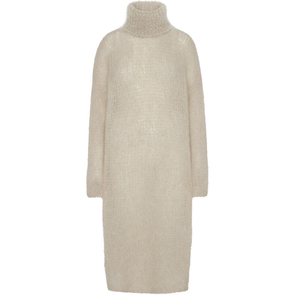 Chiara LS Roll Neck Dress - Beige sold by American Dream