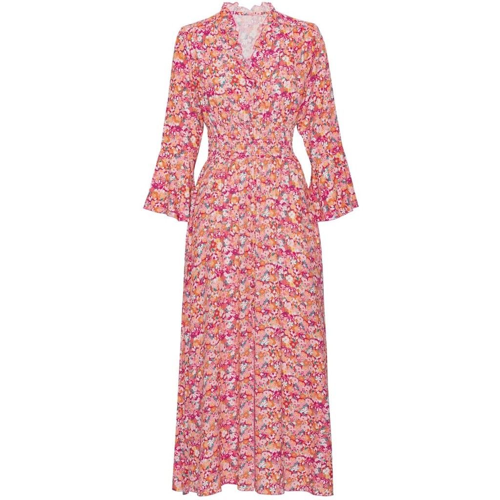 Sally Long Dress - Red Flower sold by American Dream