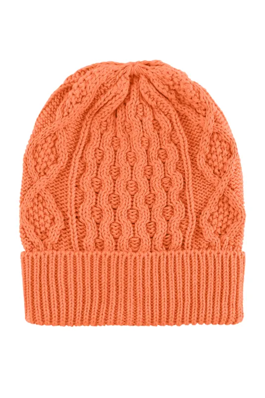 Billy Cotton Beanie Burnt Orange sold by Americandreams