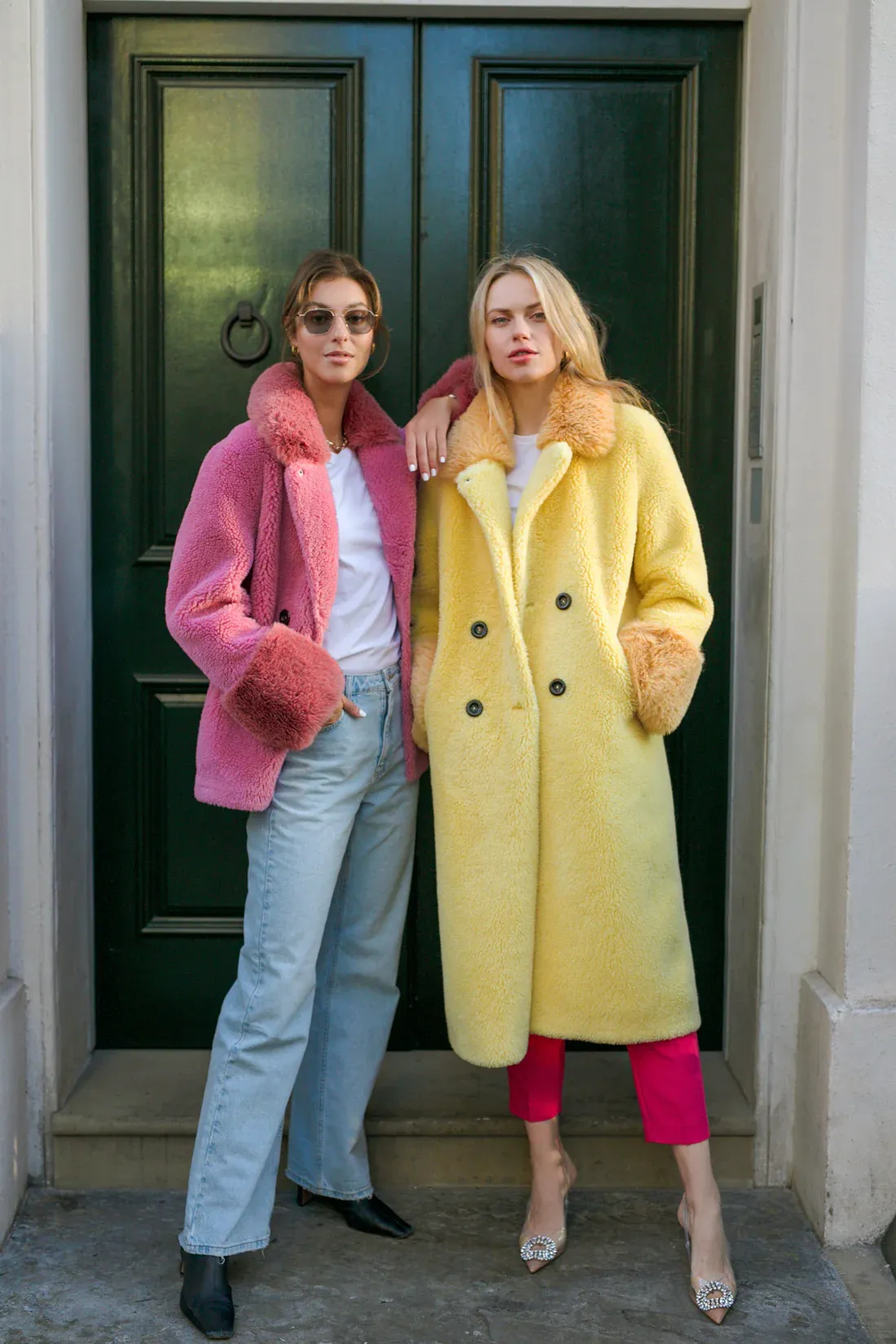 Fiona Long Wool Coat Yellow sold by Americandreams product image thumbnail 4