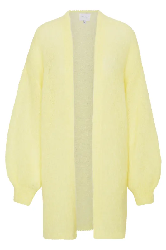 Lee Midi Cardigan Light Yellow sold by Americandreams