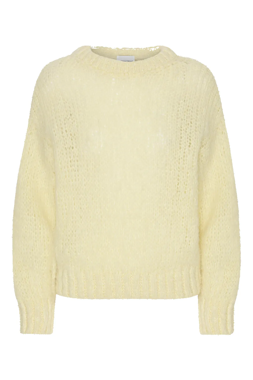 Leonnie Alpaca Pullover Light Yellow sold by Americandreams