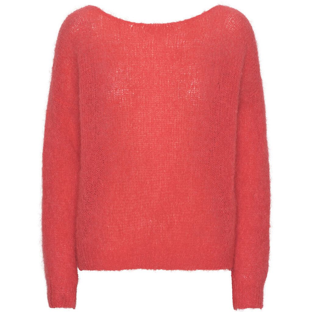 Carly Pullover - Coral Red sold by American Dream