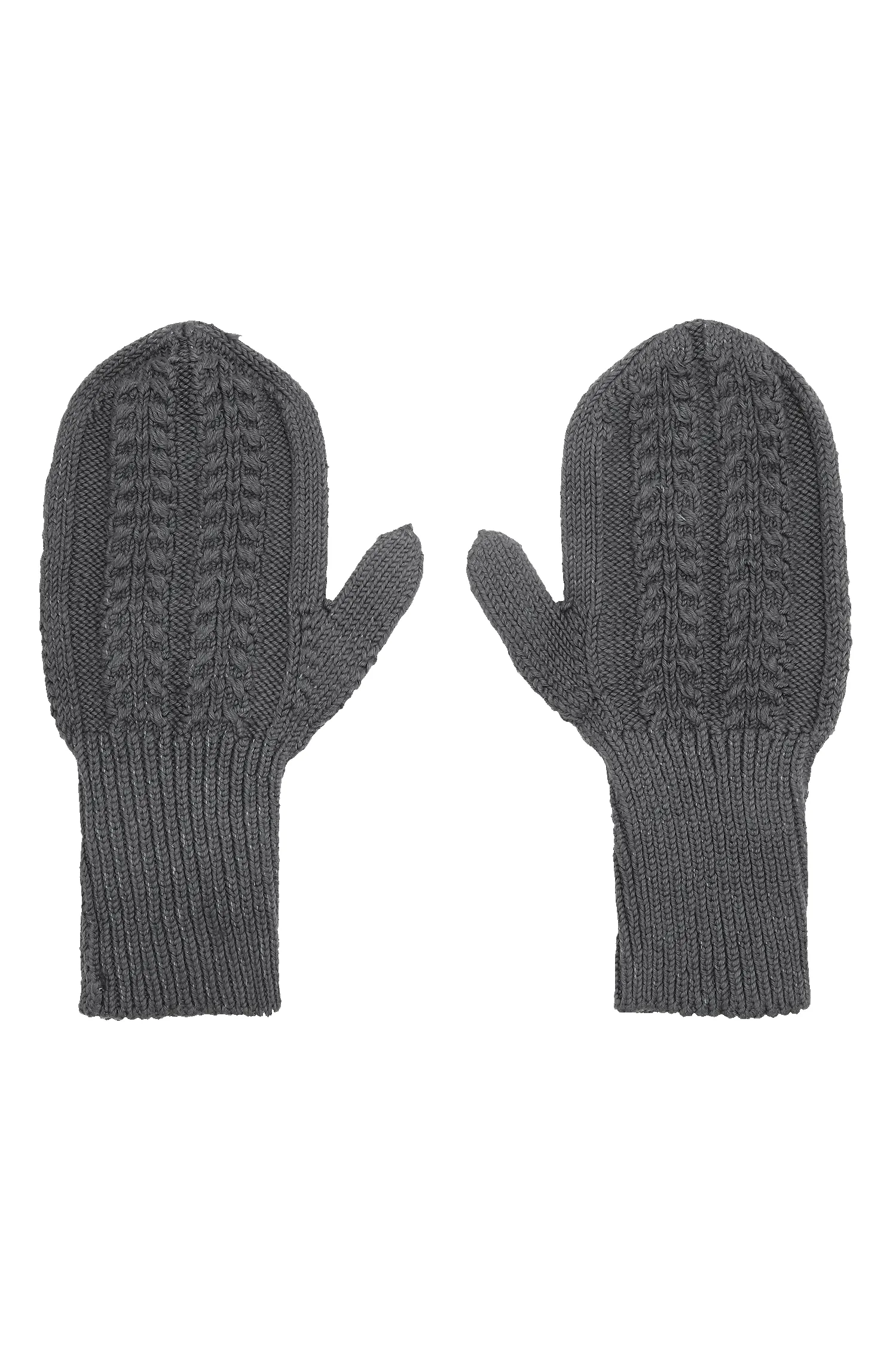 Cotton Mittens Anthracite Grey sold by Americandreams