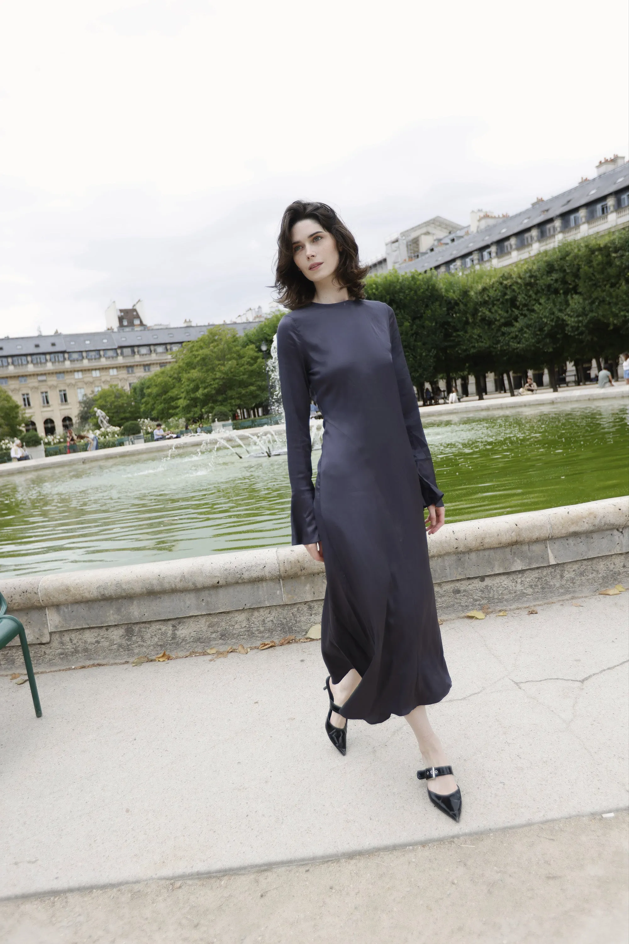 Aniki Dress Antracite Solid sold by American Dream product image thumbnail 3