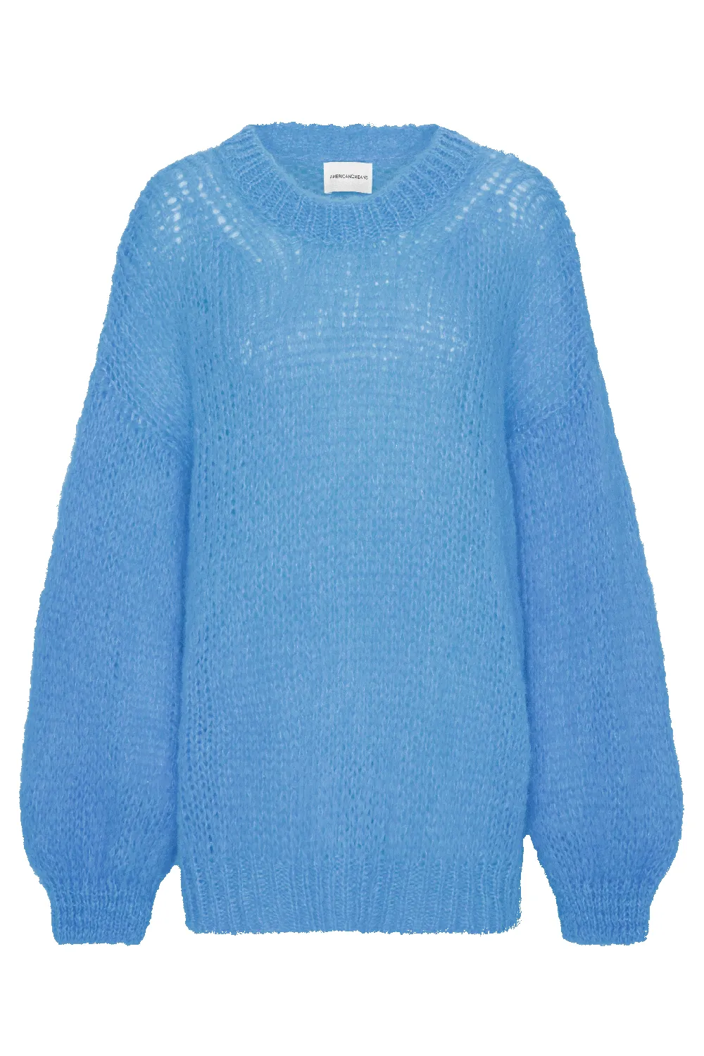 Pepper Round Neck Pullover Sky Blue sold by Americandreams