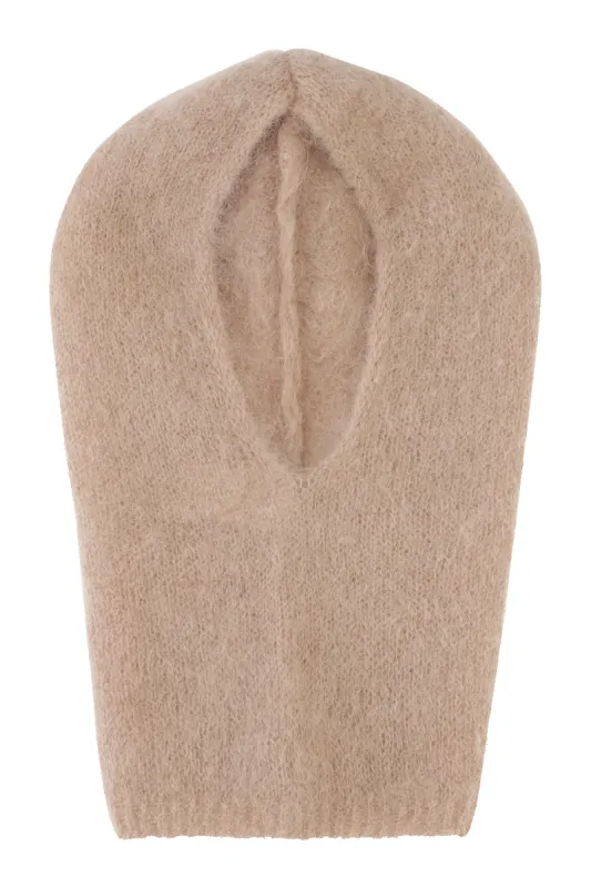 Lara Balaclava Beanie Medium Brown made by Americandreams