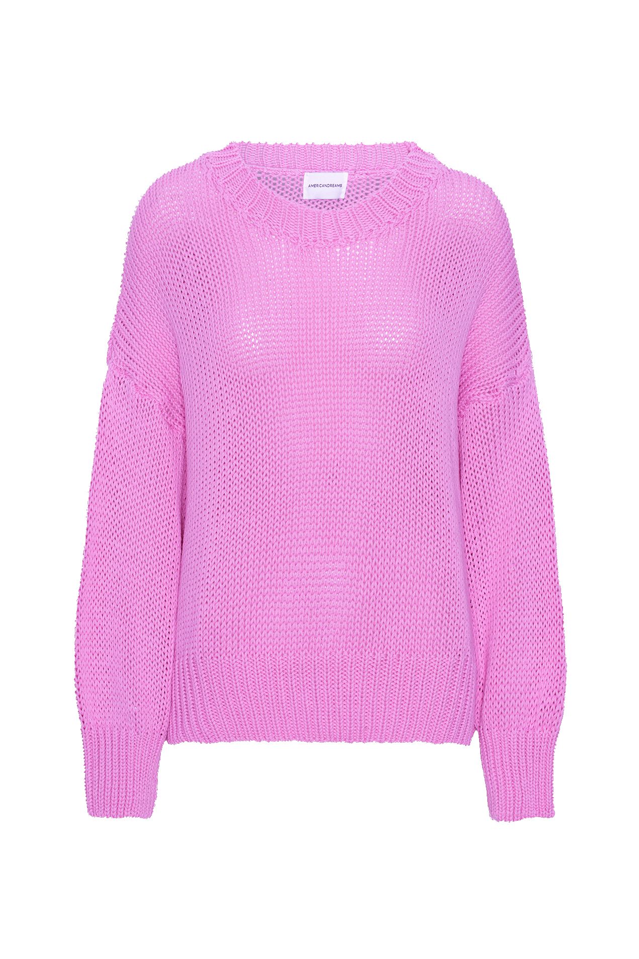 Pepper Round Neck Cotton Pullover Pearly Purple sold by American Dream