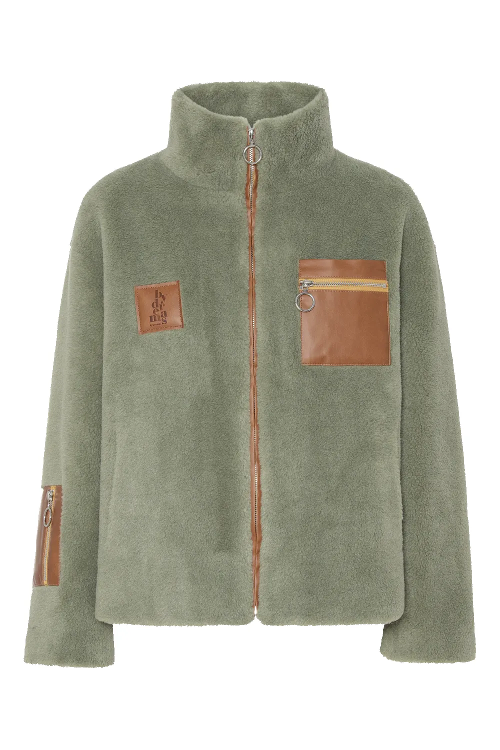 Sanne Wool Jacket Short Green - Sample sold by Americandreams