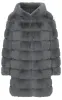 Blake Faux Fur Coat Long Dark Grey sold by Americandreams