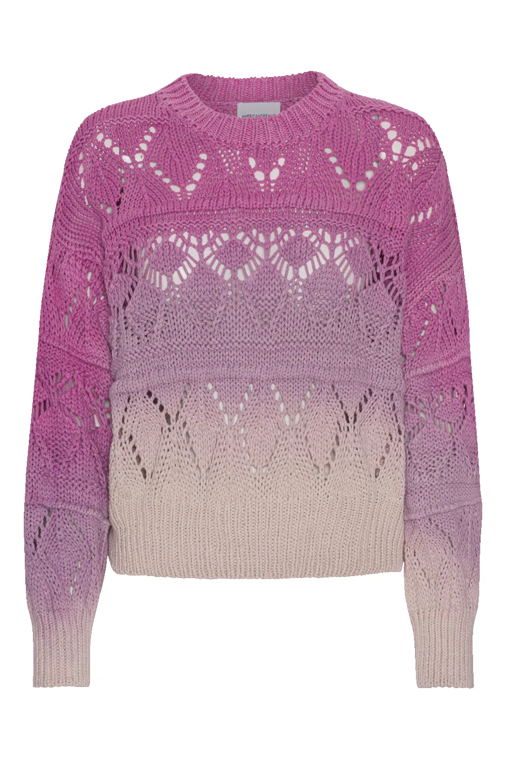 Cassie Cotton Pullover Lilac Ombre sold by Americandreams