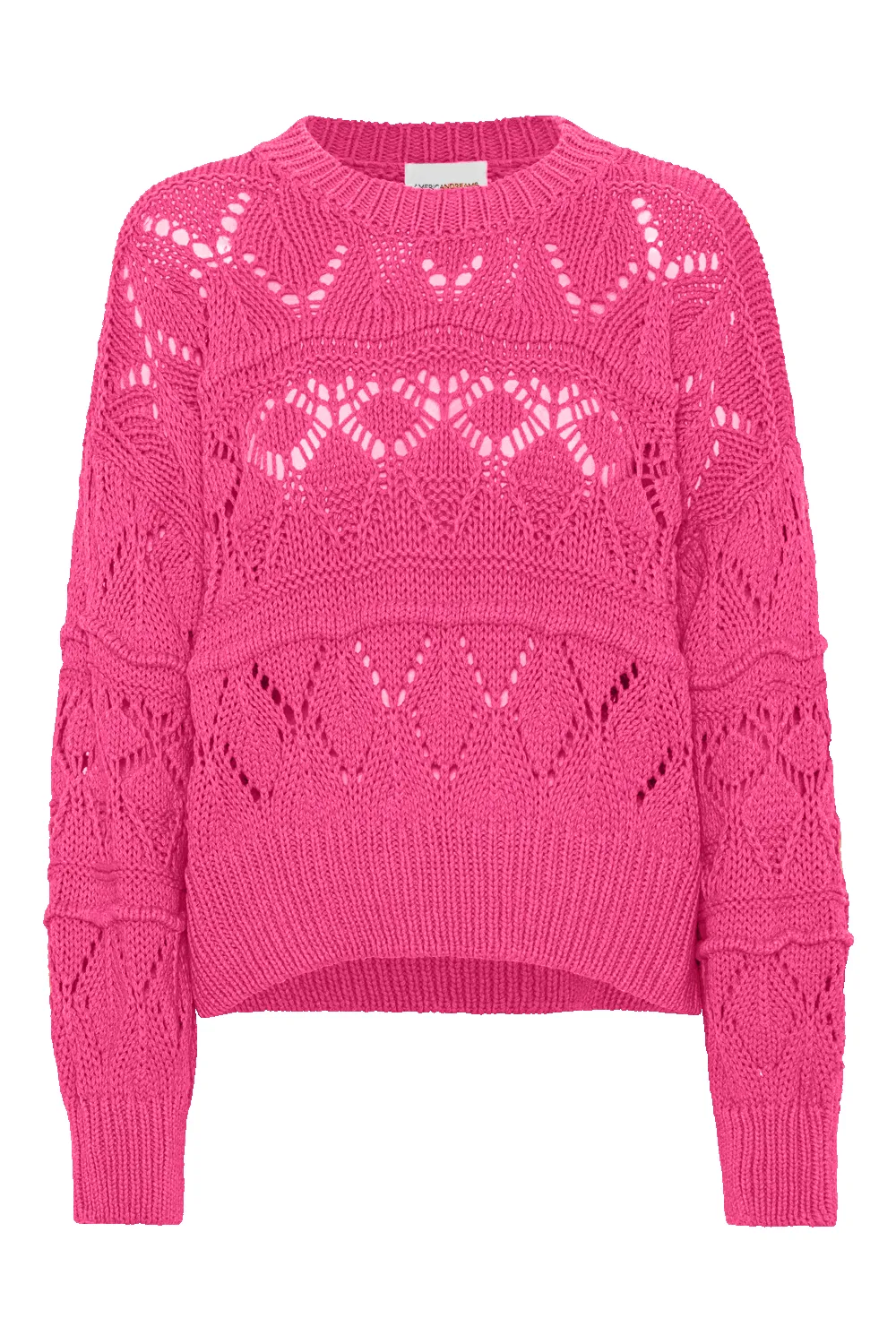 Cassie Cotton Pullover Neon Pink sold by Americandreams