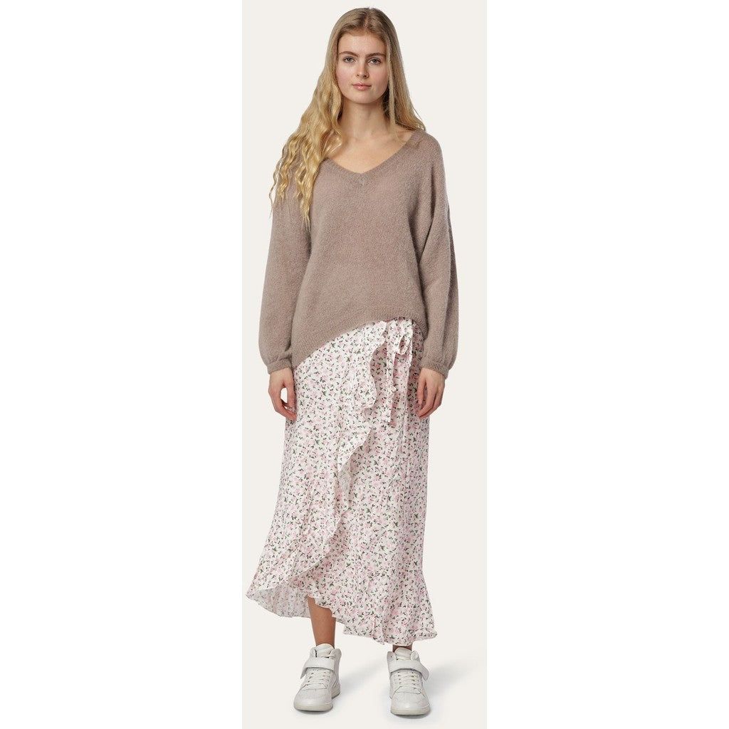 Silja V Neck Knit - Beige sold by American Dream product image thumbnail 2