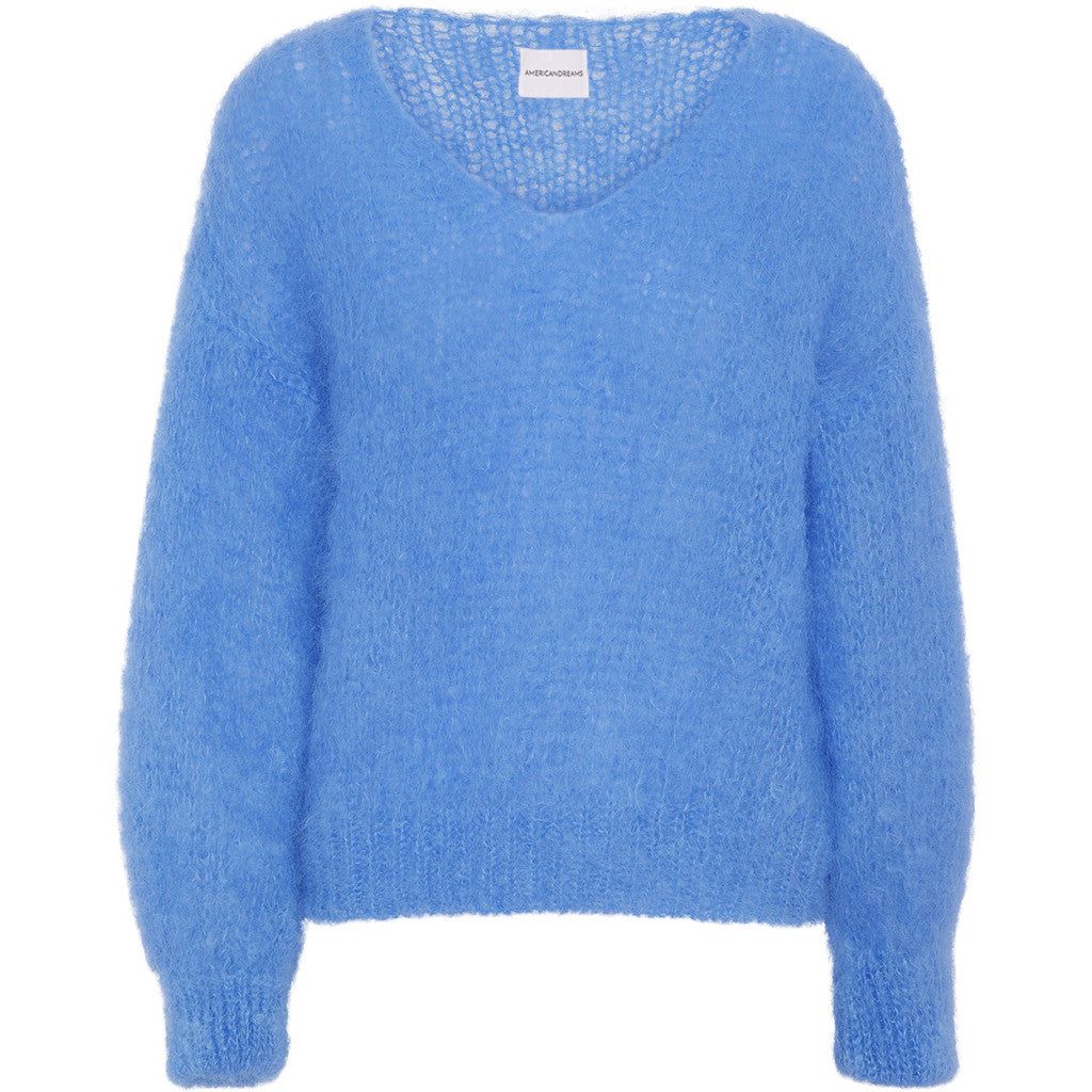 Milana LS Mohair Knit - Sky Blue sold by American Dream