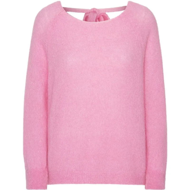 Julya Back Tie Pullover - Soft Berry made by Americandreams