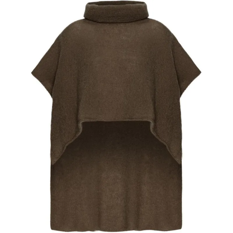Bella Poncho - Dark Brown sold by American Dream
