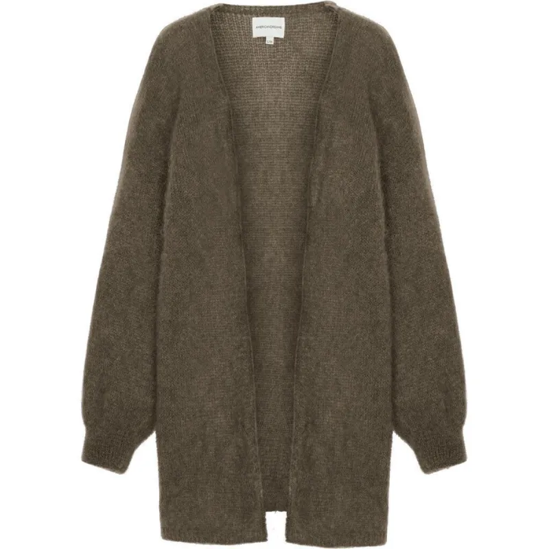 Lee Midi Cardigan - Dark Taupe sold by American Dream