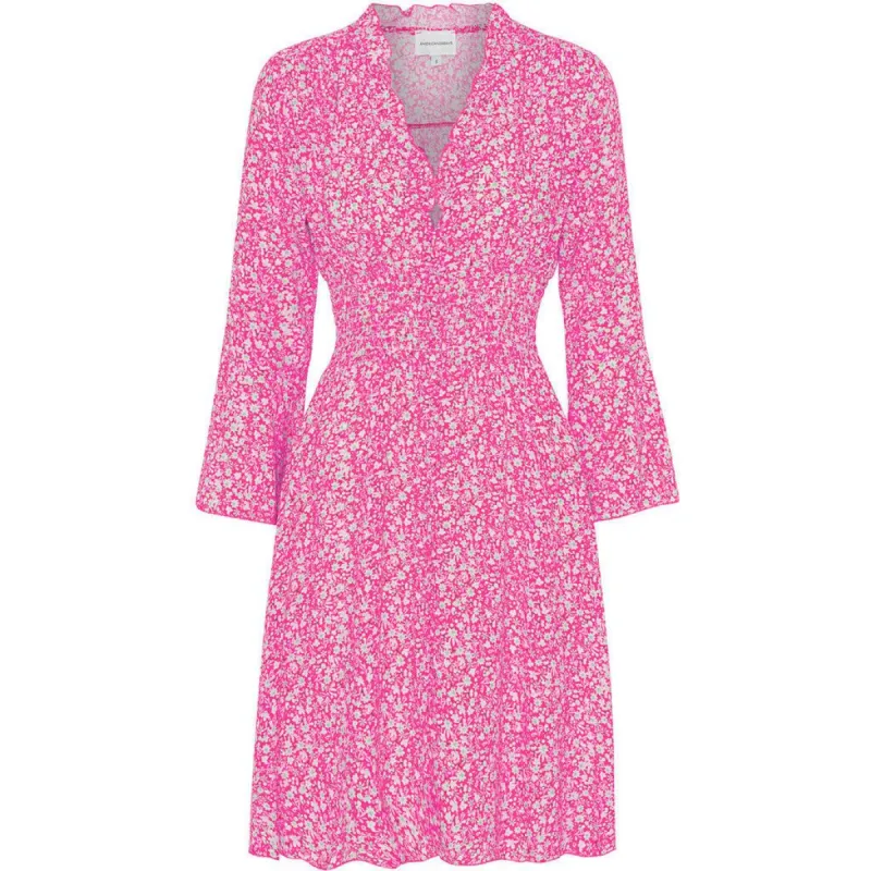 Sally Short Dress - Pink Flower sold by American Dream