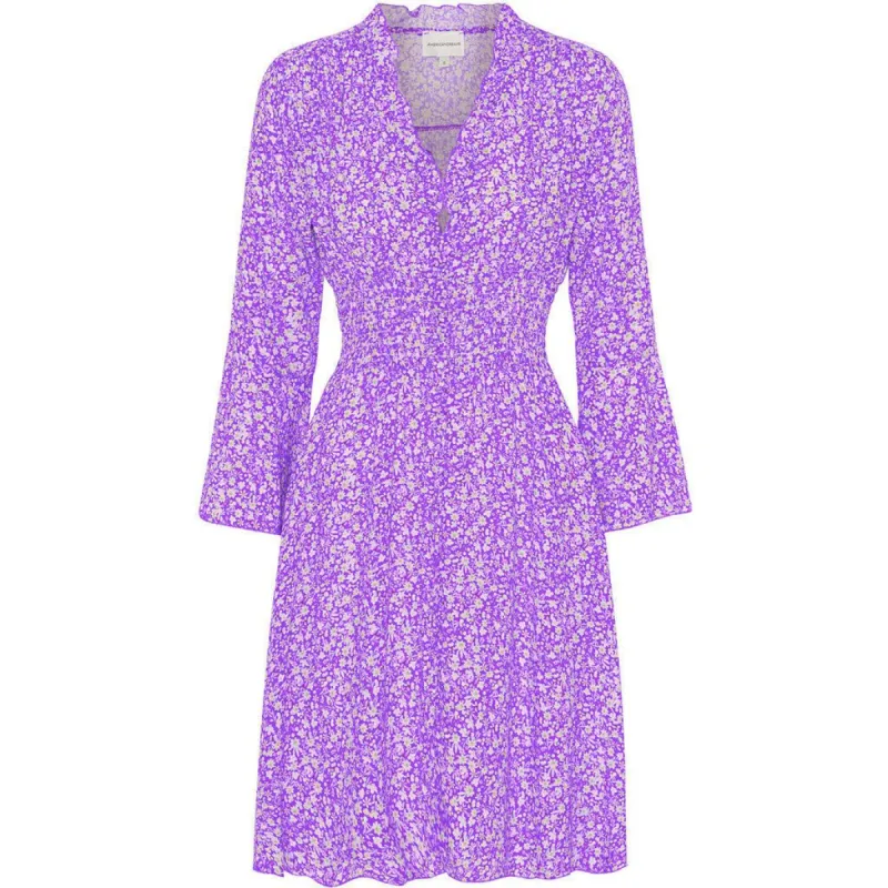 Sally Short Dress - Lilac Flower sold by American Dream